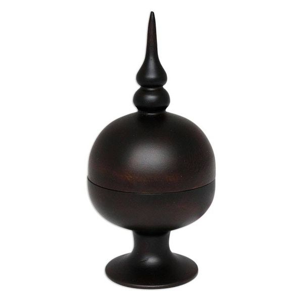 Alternate image for Mango wood jar Thai Temple