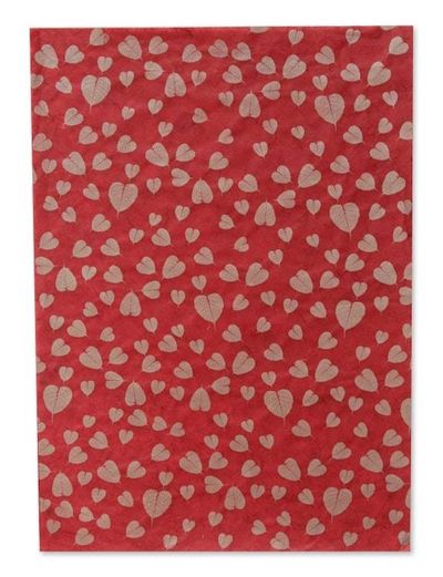 Alternate image for Saa wrapping paper Set of 4 Bo Leaves