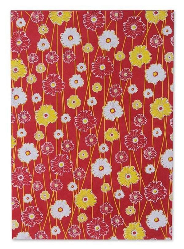 Alternate image for Saa wrapping paper Set of 4 Blossoming Garden