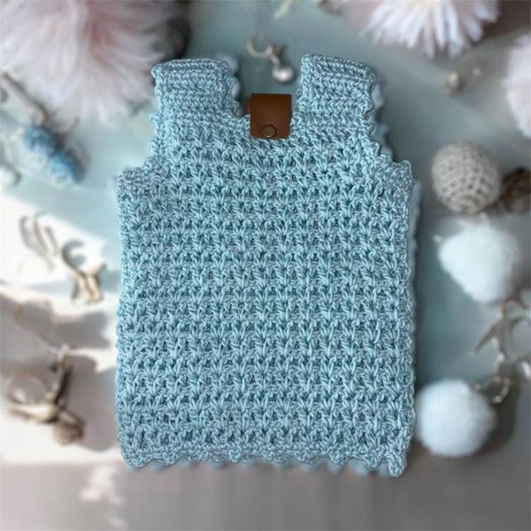 Alternate image for Blue baby dress