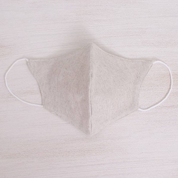 Alternate image for Handmade HempCotton Face Mask Natural Care