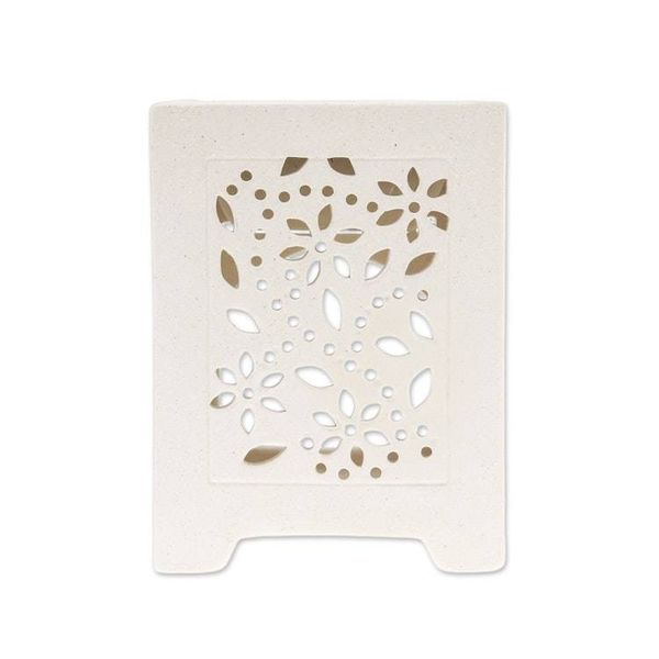 Alternate image for Crackled Ceramic Oil Warmer from Thailand Garden Fresh