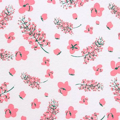 Alternate image for Handmade Eco-Friendly Floral Saa Wrapping Paper Set of 3 Blooms  Hues