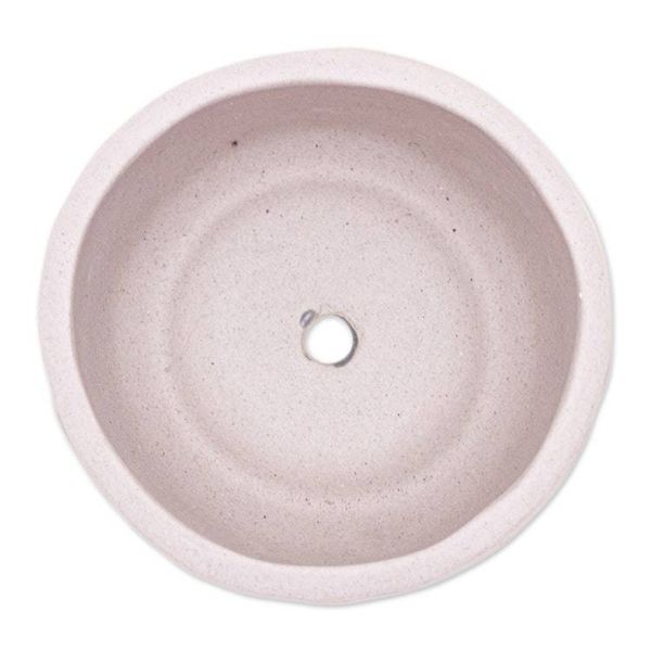 Alternate image for Handcrafted Ceramic Flower Pot with Polished Grey Surface Grey Bud