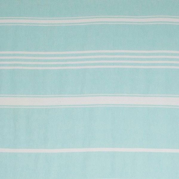 Alternate image for Striped Cotton Beach Towel in Mint from Guatemala Sweet Relaxation in Mint