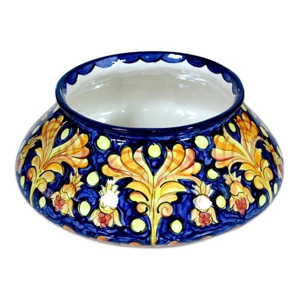 Alternate image for Ceramic flower pot Golden Splendor