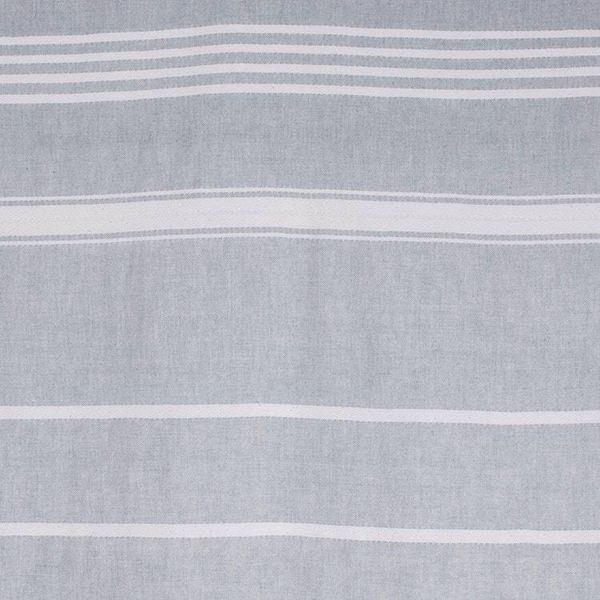 Alternate image for Striped Cotton Beach Towel in Celadon from Guatemala Fresh Relaxation in Celadon