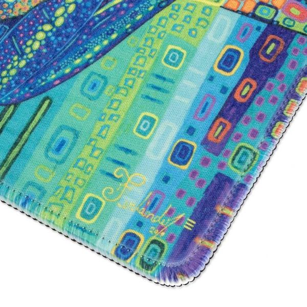 Alternate image for Printed Multicolor Rubber Mouse Pad with Frog Image Tropical Frog