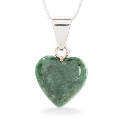 Alternate image for 3-Piece Heart-Themed Jade Silver Curated Jewelry Gift Set Heart Connection