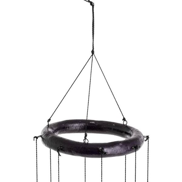 Alternate image for Ceramic Mobile with Eight Multicolored Hummingbirds Circling Hummingbirds