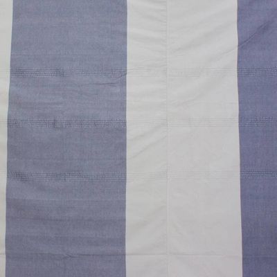 Alternate image for Guatemalan Cotton Duvet Cover in Cadet Blue and Pearl Grey Dreamy Cadet Blue