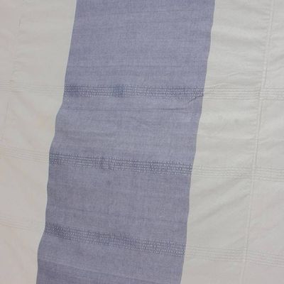 Alternate image for Guatemalan Cotton Duvet Cover in Cadet Blue and Pearl Grey Dreamy Cadet Blue