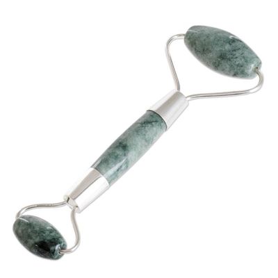 Alternate image for Light Green Jade Roller Beauty Enhanced