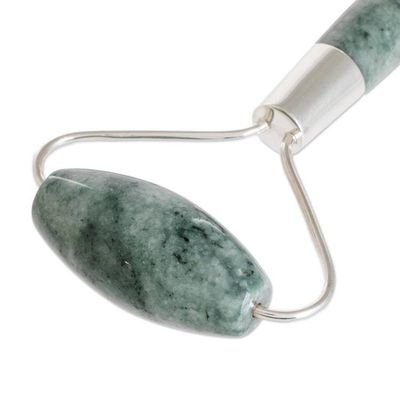 Alternate image for Light Green Jade Roller Beauty Enhanced