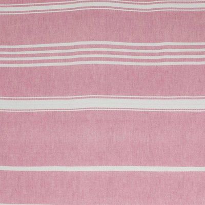 Alternate image for Striped Cotton Beach Towel in Crimson from Guatemala Sweet Relaxation in Crimson