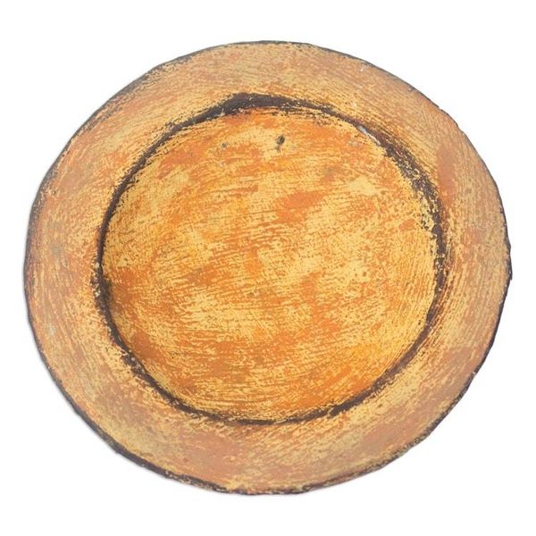 Alternate image for Hand Crafted Aged Ceramic Catchall For Decorative Use Only Brown Ewe Agbah