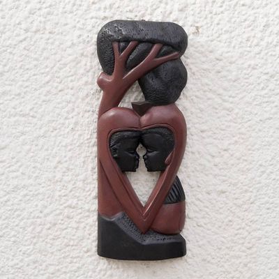 Primary image for Romantic Wood Relief Panel Love that Grows