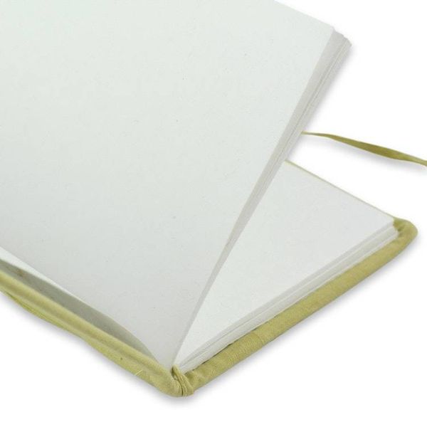 Alternate image for Artisan Crafted Buddhism Journal 48 Blank Handmade Paper  Poetic Buddha