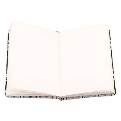 Alternate image for Woven Cotton Journal with Handmade Paper Solo Afternoon