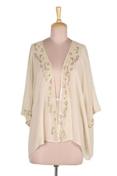 Alternate image for Beaded layering Jacket Jaipur Glam