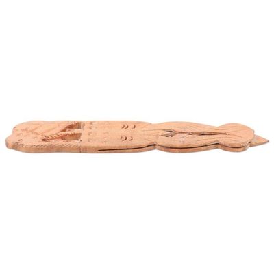 Alternate image for Handcrafted Kadam Wood Elephant Bookmark from India Royal Elephant
