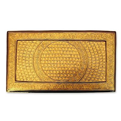 Alternate image for Papier Mache Jewelry Box from India Kashmir Bouquet