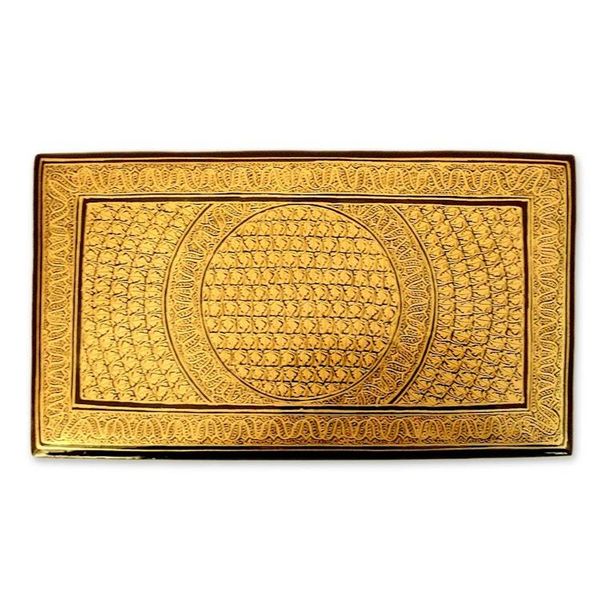 Alternate image for Papier Mache Jewelry Box from India Kashmir Bouquet