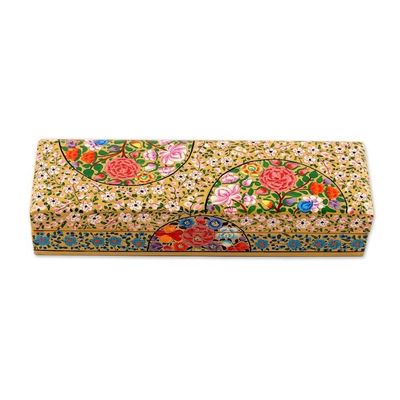 Alternate image for Rectangular Decorative Floral Trinket Box Kashmir Posies