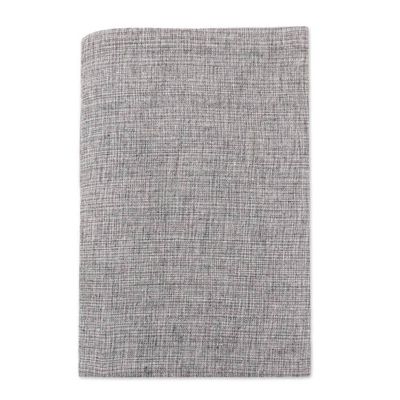 Alternate image for Grey Cotton Journal with Handmade Paper Handcrafted in India Chic Grey