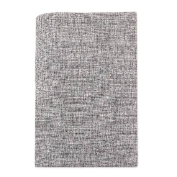 Alternate image for Grey Cotton Journal with Handmade Paper Handcrafted in India Chic Grey