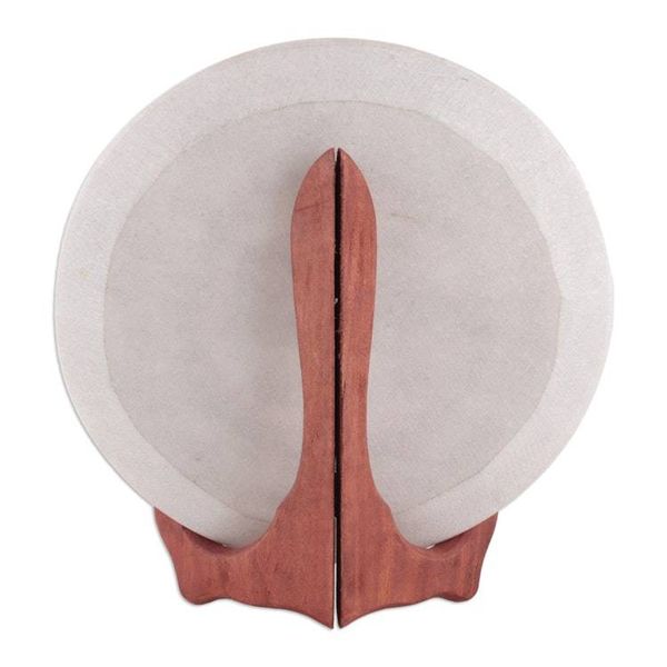 Alternate image for Handcrafted Floral Marble Decorative Plate With Stand Regal Blast