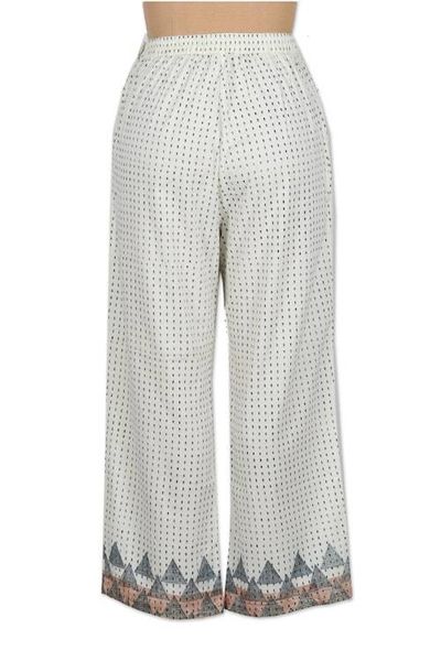 Alternate image for Block-Printed Cotton Pants from India Summer Elegance