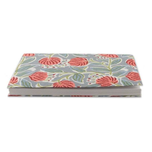 Alternate image for Spring-Patterned Blue and Red 100 Cotton 80-Page Journal Blossoming Story