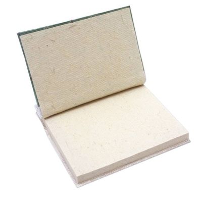 Alternate image for Hand-Crafted Eco-Friendly Natural Fiber Leaf-Themed Journal Wisdom