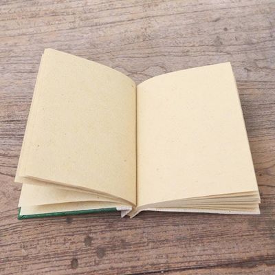 Alternate image for Green Natural Fiber Turtle-Motif Journal Tortoise Thoughts in Green