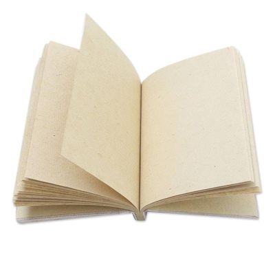 Alternate image for Fern Wood and Rice Straw Paper Journal from Bali Natural Life