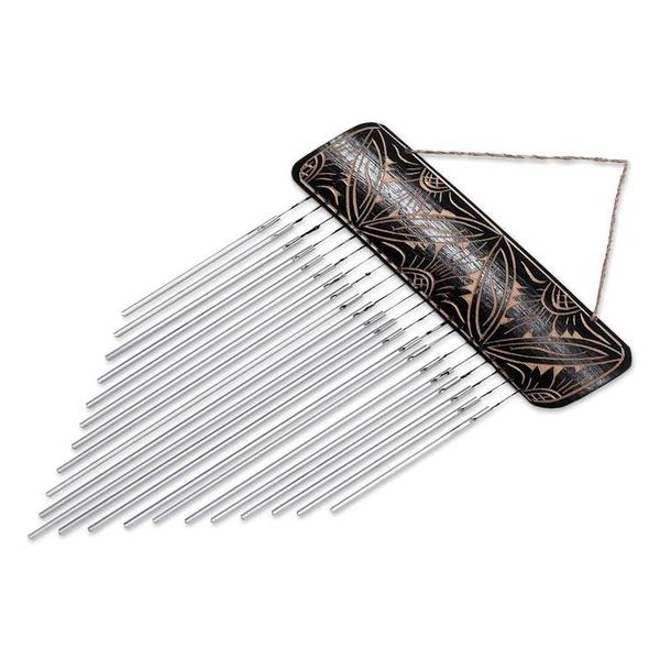 Alternate image for Handcrafted Bamboo and Aluminum Wind Chimes from Bali Melodic Dance