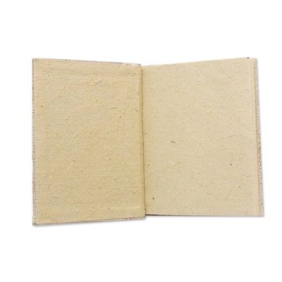 Alternate image for Eco-Friendly Handcrafted Tree-Themed Natural Fiber Journal Forest Memories