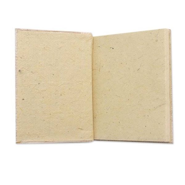 Alternate image for Eco-Friendly Handcrafted Natural Fiber Journal from Bali Chromatic Nature