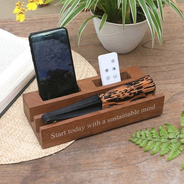 Alternate image for Eco-Friendly Reclaimed Wood Desk Organizer Sustainable Mind