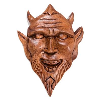 Alternate image for Decorative Suar Wood Puzzle Box from Bali Dangerous Devil