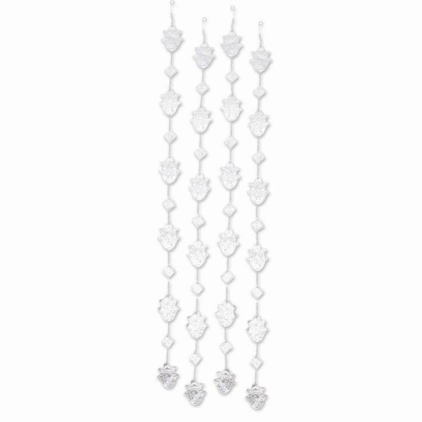 Alternate image for Artisan Crafted Aluminum Holiday Garlands Set of 4 Holiday Tulips