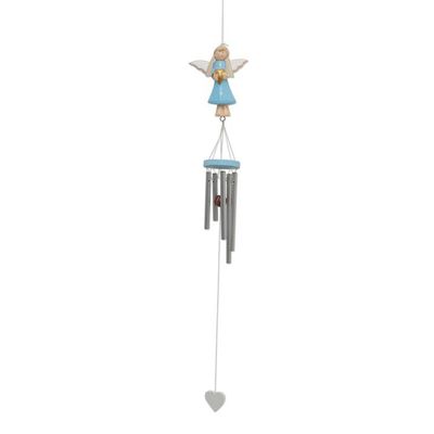 Alternate image for Blue Angel-Themed Wind Chime from Bali Love Angel in Blue