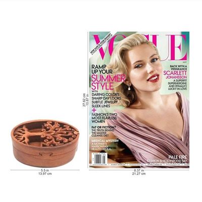 Alternate image for Tree-Themed Suar Wood Puzzle Box from Bali Tree Oval
