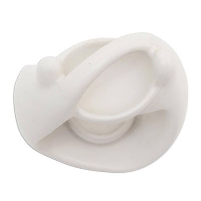 Alternate image for White Ceramic Sculptural Oil Warmer Warm Feelings