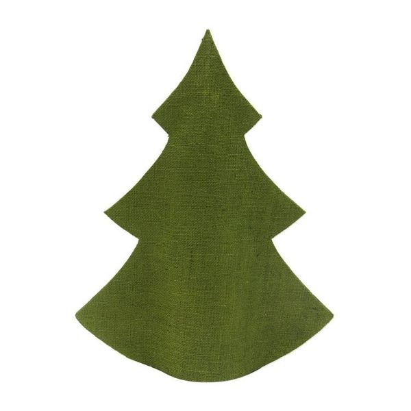 Alternate image for Handmade Green Batik Christmas Tree Decorative Sculpture Christmas in Batik in Green