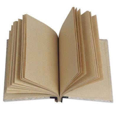 Alternate image for Pandan Leaf Woven Journal with 100 Rice Straw Pages Weaver Wonder