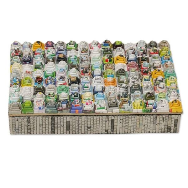 Alternate image for Handcrafted Recycled Paper Jewelry Box from Bali Temple City