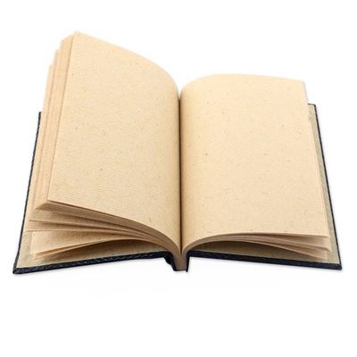 Alternate image for 50-page Rice Paper Journal with Natural Fiber Cover Bronze Guardian