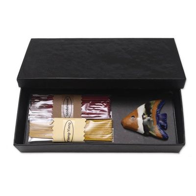 Alternate image for Tropical Fish Themed Aromatherapy Incense Set Tropical Fish